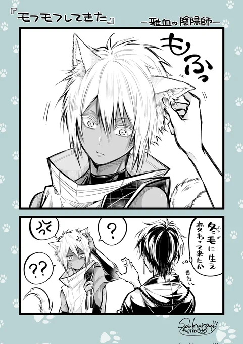 雅血 冬の風物詩🐺  #雅血の陰陽師