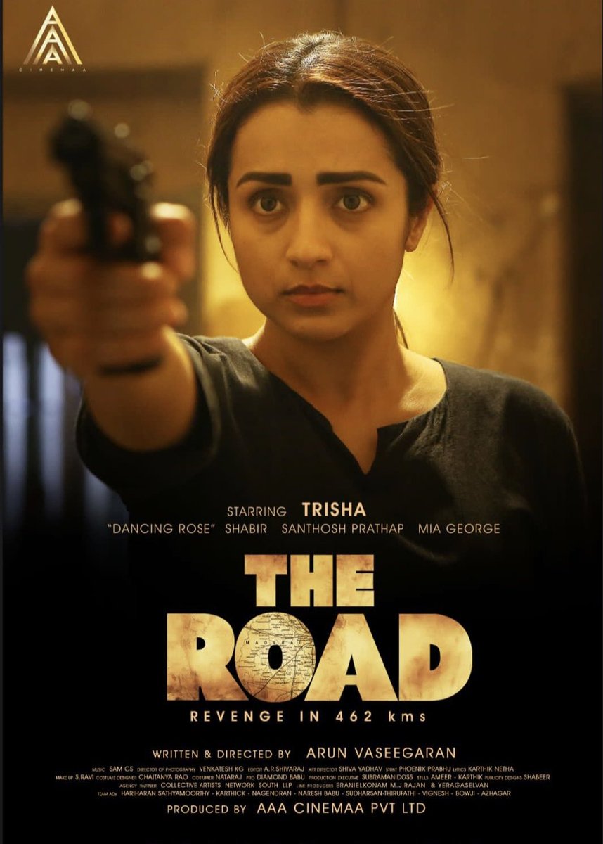 The Road Good Storyline 👍 @trishtrashers performance 💥 @SamCSmusic Songs And Bgm 👌💥 @Arunvaseegaran1 👏 Overall a good watch 👍