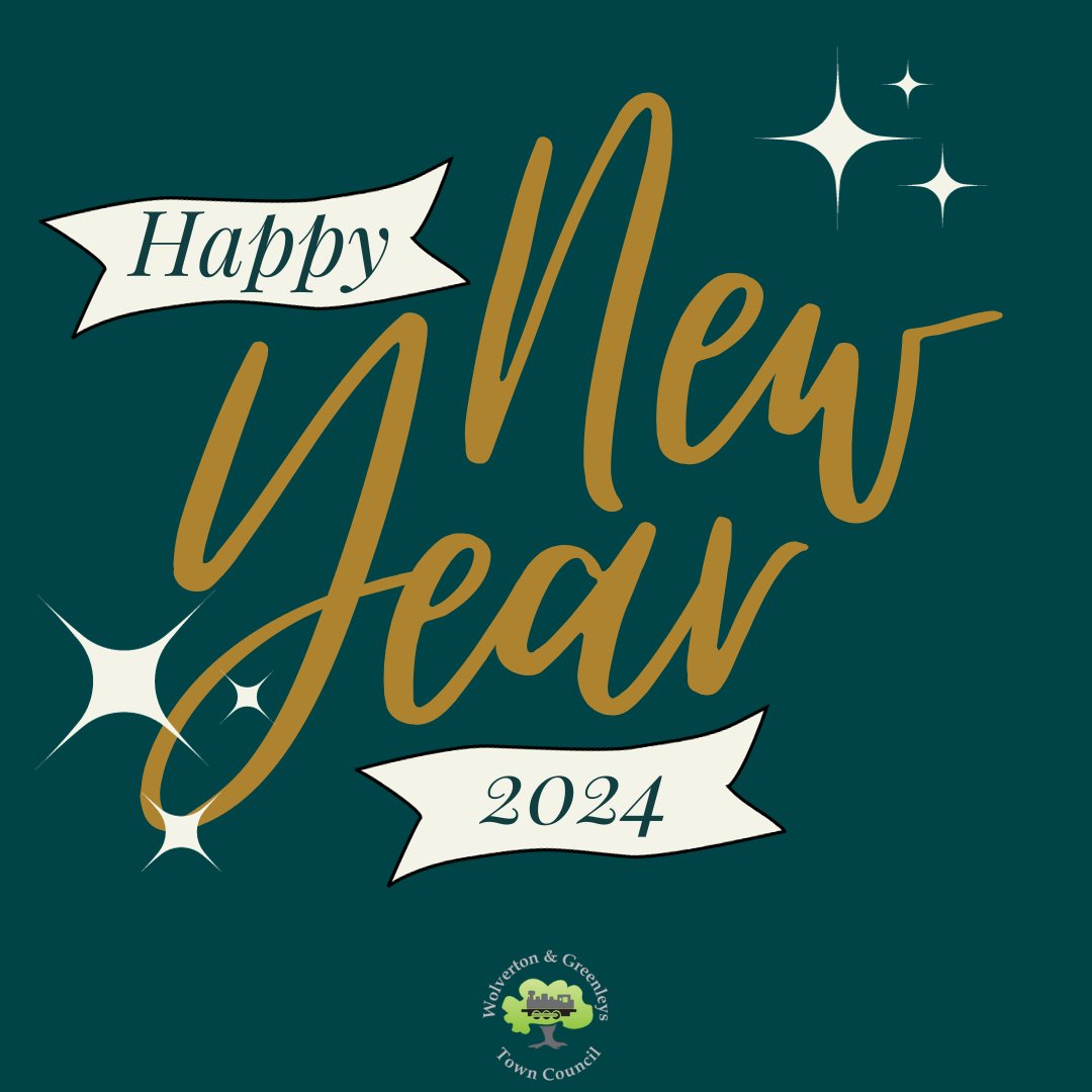 WandGTC's tweet photo. Wishing everyone in our parish a happy new year! ๐ฅ๐
#2024 #happynewyear #hny #wgtc #wolverton #greenleys #hodgelea #staceybushes #oldwolverton #stratfordpark #wolvertonmill #wolvertonandgreenleystowncouncil #miltonkeynes #mk #happynewyear2024 https://t.co/Pnp4mnAzjF