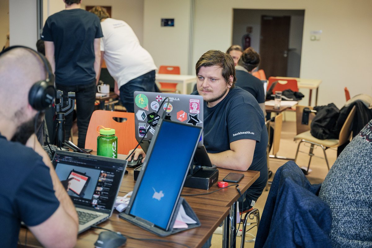 Congrats to our Caelestini HT Hackers, the winners of European Healthcare Hackathon 2023. See full results hackhealth.eu #EHH23 #HealthTech #MedTech <a href="/ikemcz/">IKEM</a> <a href="/InterSystemsDev/">InterSystems Developers</a> <a href="/ceehacks_com/">Insane Business Ideas</a> <a href="/InterSystems/">InterSystems</a>