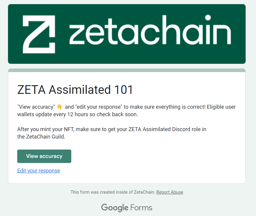 HottieBabeGem's tweet photo. 📍ZETA ASSIMILATED ANSWER QUIZ 

📍CLAIM GALXE OAT

✅ Zeta Assimilated 101 https://t.co/Jw3lP0i7Gc
✅ Zeta Assimilated 201
https://t.co/Ii6wOjgi6v

📍CLAIM GUILD ROLE
https://t.co/xgoCqJpFY6

ZETA 101
https://t.co/xzih1YjShU
1. All of the above
2. Omnichain Decentralized App
3. Access and manage assets,data, and liquidity on any chain
4. All of the above
5. Bitcoin
6. One-way peg where the onlu native value that goes cross-chain is via the ZETA token. The user receives the desired native asset in one swap.
7. All of the above & much more!

ZETA 201
https://t.co/mtiYxBzHlA
1. C
2. A
3. B
4. B
5. D
6. C
7. B