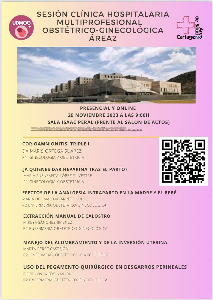 Sesión Area 2 Obsgin