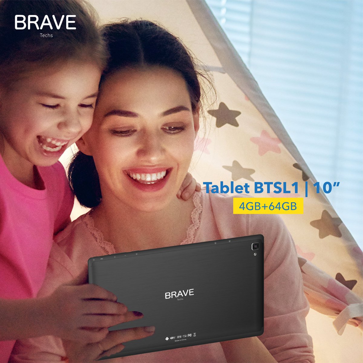 bravetechsme's tweet photo. تابلت بريف BTSL1(10”) ذاكرة 4GB+64GB https://t.co/fivEKllEH0