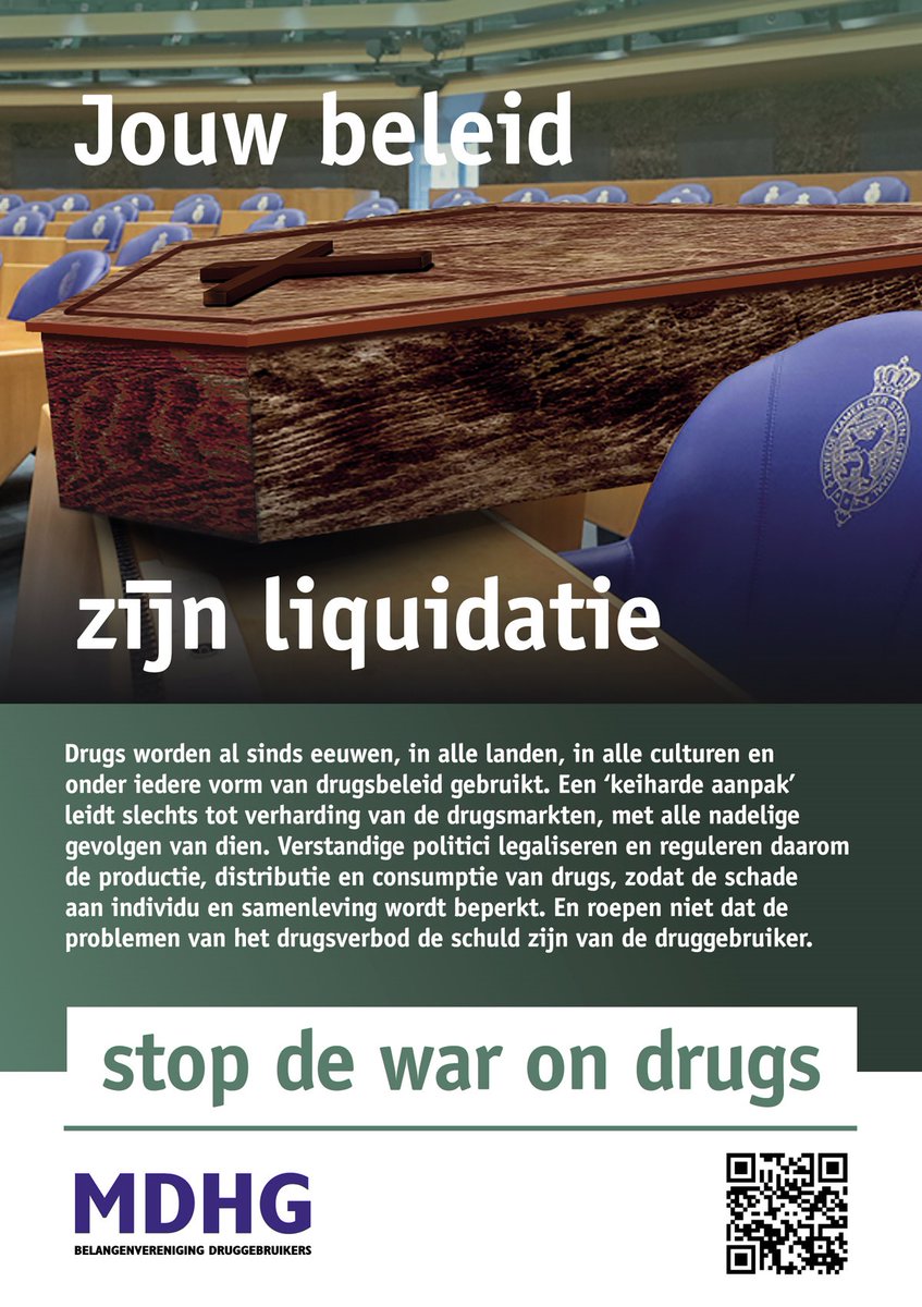 Als reactie op de campagne ‘Jouw lijntje, zijn liquidatie’ van @rotterdam lanceert de Belangenvereniging Druggebruikers MDHG vandaag de campagne ‘Jouw beleid, zijn liquidatie’. mdhg.nl/jouw-beleid/
