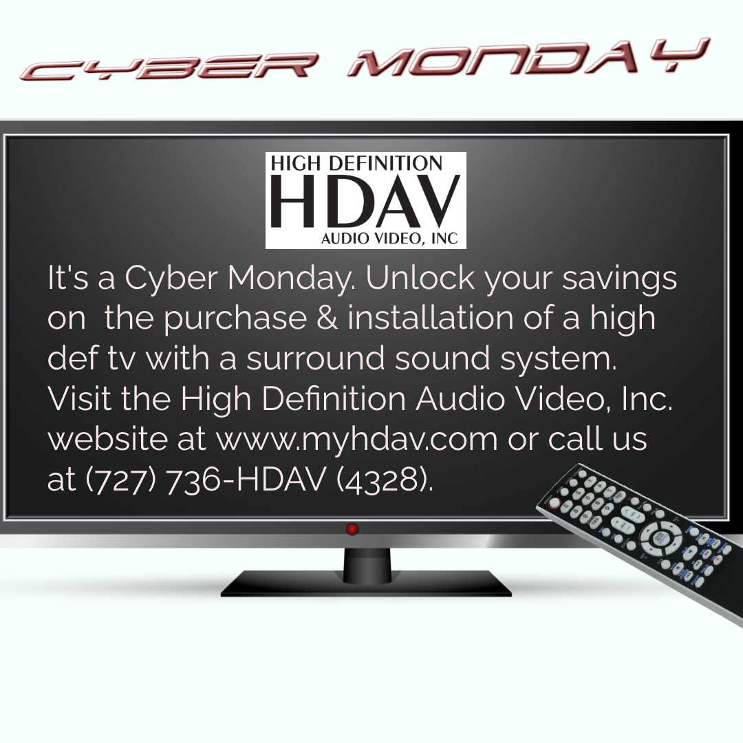 HighDefAV's tweet image. #cybermonday #highdeftv #tvsales #tvinstallation #protvinstallers