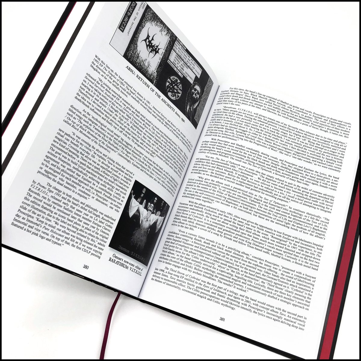 CultNeverDies's tweet photo. More product shots of the Black Metal: Evolution of the Cult - The Restored, Expanded & Definitive Edition book.
Released 1st December 2023.
#blackmetal #evolutionofthecult #cultneverdies https://t.co/5oYkot152i