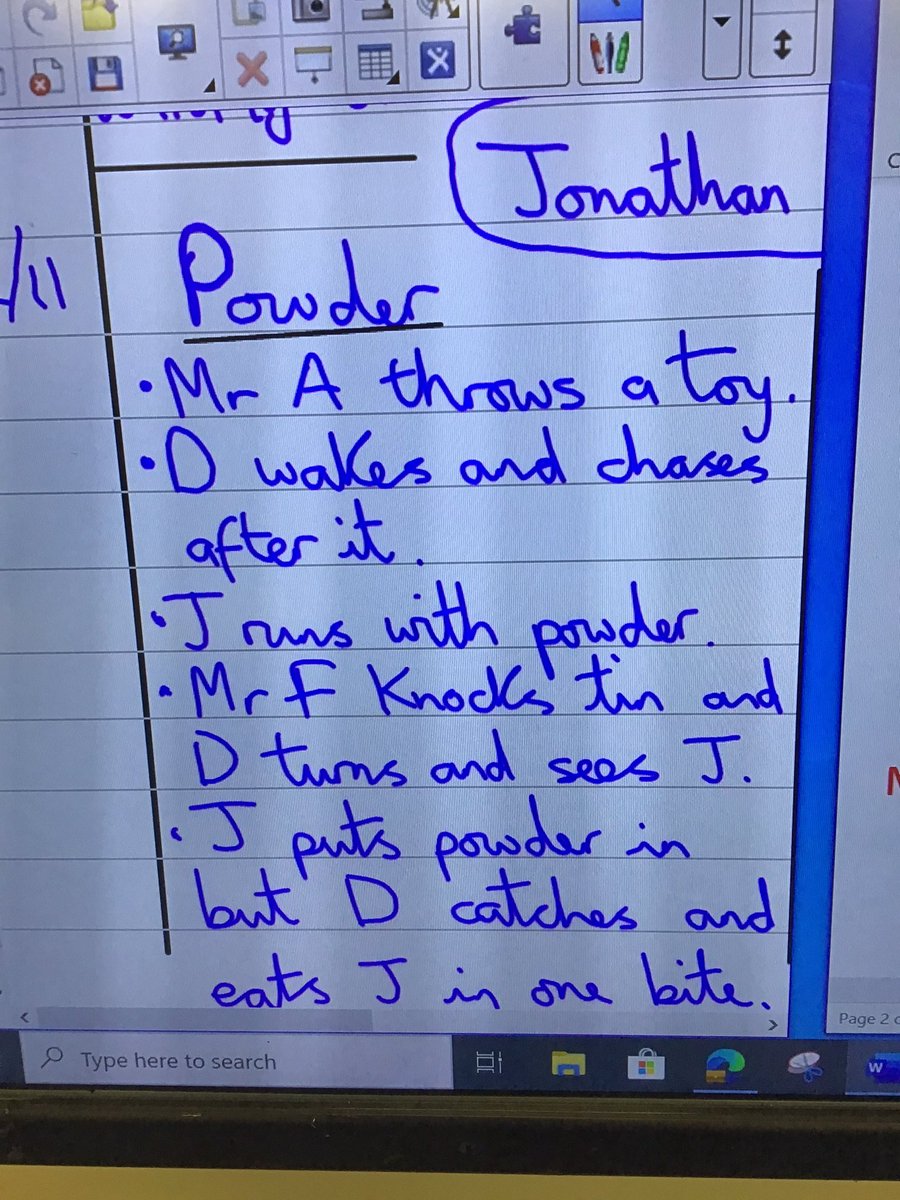 StPPPrimaryY4's tweet photo. This morning we have been writing a whole class play script and have improved Mr Mackenzie’s work (it was rubbish!!) #Playscripts #BrilliantWriters https://t.co/SB6PRu0gtM