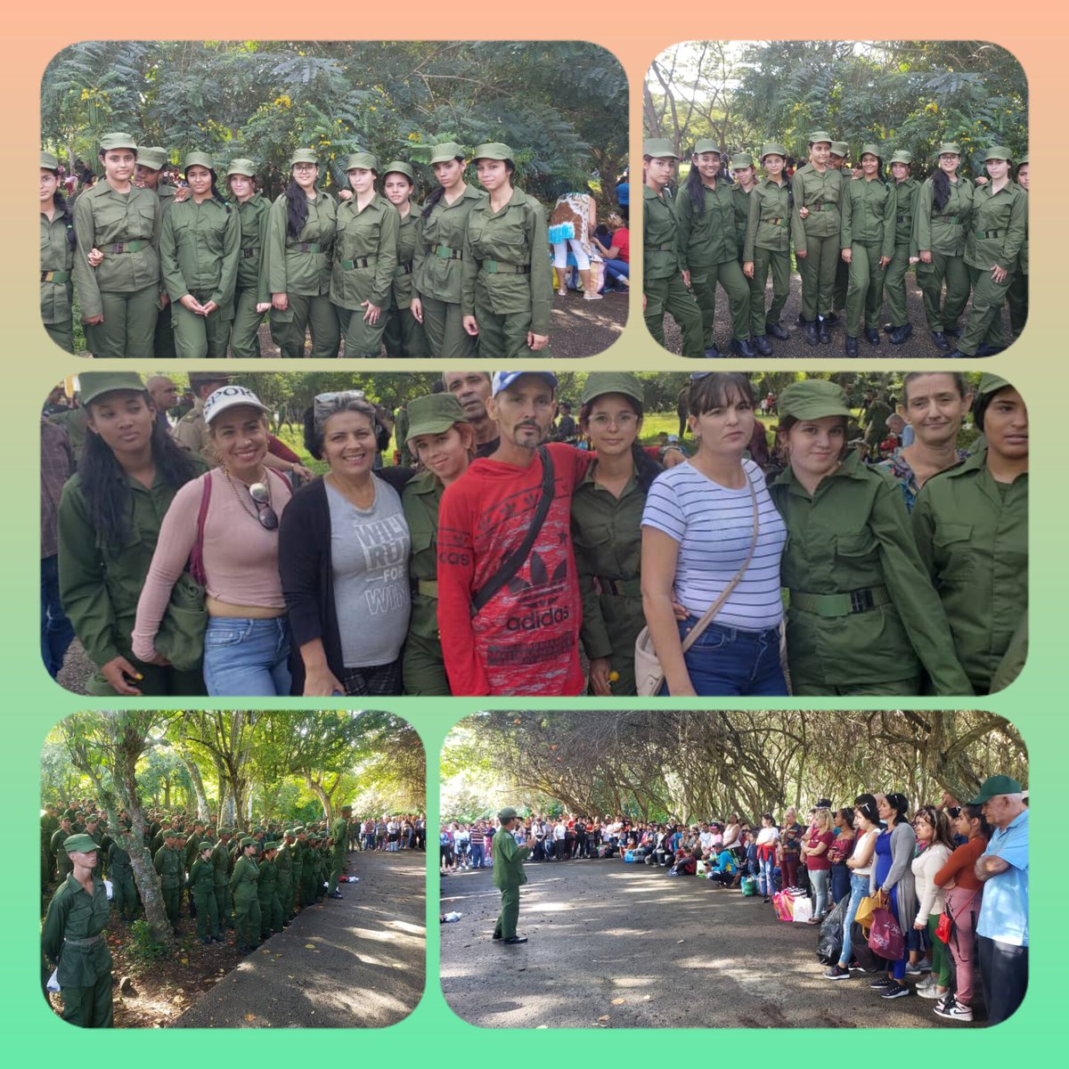 CentralEjercito's tweet photo. Se realizó en todos nuestros territorios reuniones con los padres de los jóvenes recién incorporados a los Centros de Preparación Básica,  dónde se le explica todo lo referente al cumplimiento del Servicios Militar Activo de sus hijos.
#Cuba https://t.co/AWOaBZ5Ypp