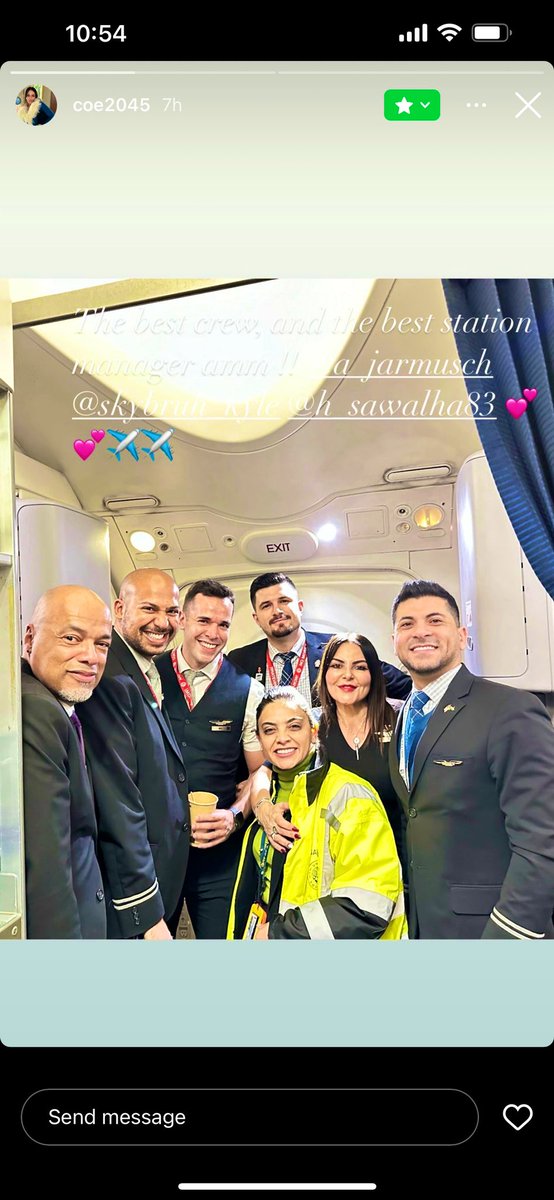 HSAWALHA's tweet photo. Just a beautiful inside out crew .. people like them makes operation always extra fun and pleasant.. #unitedairlines https://t.co/iZxCkyn7BZ