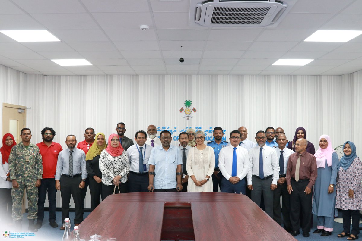 Minister of Higher Education, Labour & Skills Development, Dr. Mariya, hosted an introductory meeting with higher education institutes. Engaging discussions focused on future developments in the higher education sector.