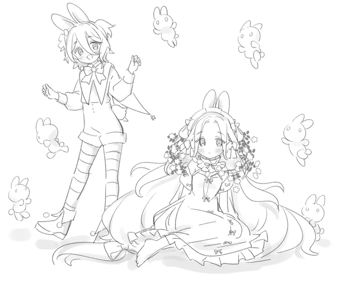 らくがきうさちゃん🐰 