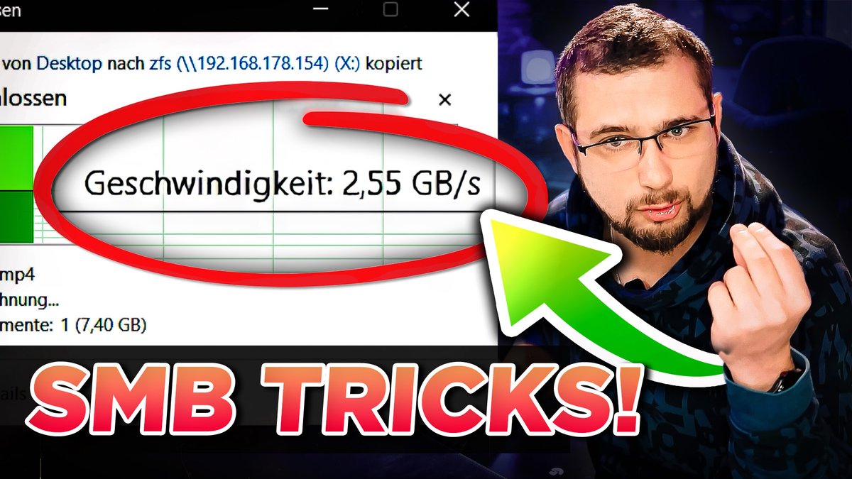 GEAKFREAKME's tweet photo. Ihr braucht mehr SPEED in eurem Heimnetz? Das NAS oder Windows sind zu langsam? Wir haben da was für euch!
https://t.co/fA3zVzHlvW
#smbtweaks #heimnetz #homelab #nasschnellermachen #thegeekfreaks #unraid #windowstuning https://t.co/ur2uFsVb5v