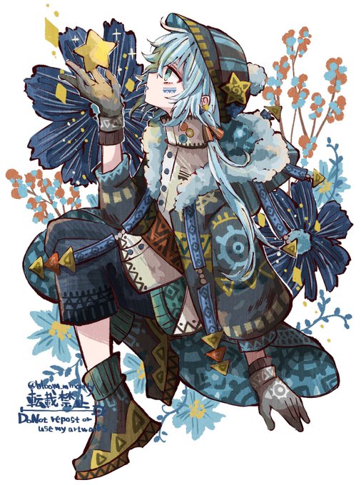 「blue eyes pale skin」 illustration images(Latest)｜5pages