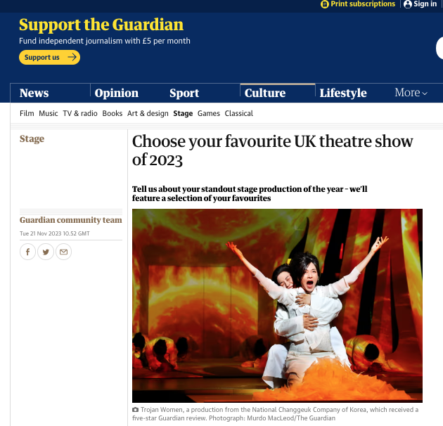 LiveTheatre's tweet photo. Did you thoroughly enjoy a Live Theatre production in 2023? If so we'd love you to tell @guardian who are requesting your standout stage productions of the year.
Was #LoveItIfWeBeatThem a hit for you back in March?
Did #TheColdBuffet leave you fully satified?
If you've got a few minutes to spare we'd love your vote on this link before the deadline this Fri 1 Dec https://t.co/tooOxAO25n