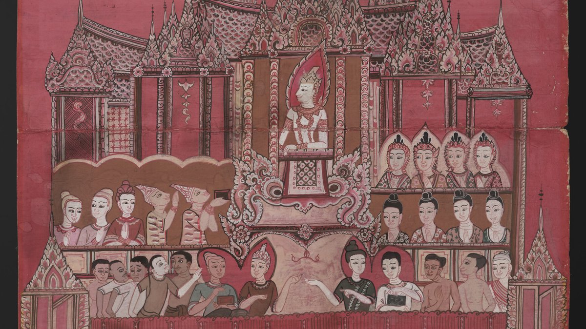 Join curator #AlexandraGreen & #Rosanna Nicolson as they discuss two exhibitions focusing on #SoutheastAsianart “Burma to Myanmar” & “Theravada Buddhism” concurrently showing at @britishmuseum @NtlMuseumsScot respectively. 📅28 Nov ⏰17:30 - 19:00 Free 🎟️courtauld.ac.uk/whats-on/colle…