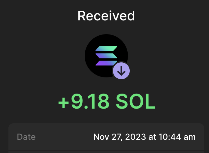 microLootiesNFT's tweet photo. Hope you had great Thanksgivings 🤗

We haven't updated you for like 3 weeks,
but, on every on Monday,
we get money from @LootiesNFT. HEAPS! 🫡

Just another payday for microLooties 😘 https://t.co/66CwizF7Zi