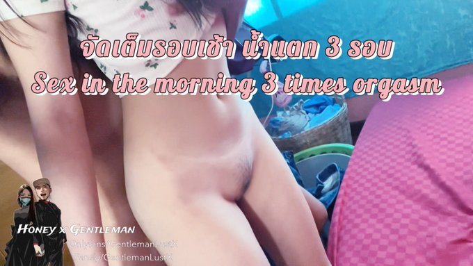 น้องน้ำแตกต่อเนื่อง 3 รอบ ต้องคลิปนี้เลย Real 3 times orgasm  📌คลิปเต็ม Full videos 9.22 minutes  ตามลิ้งค์ในคอมเม้นต์