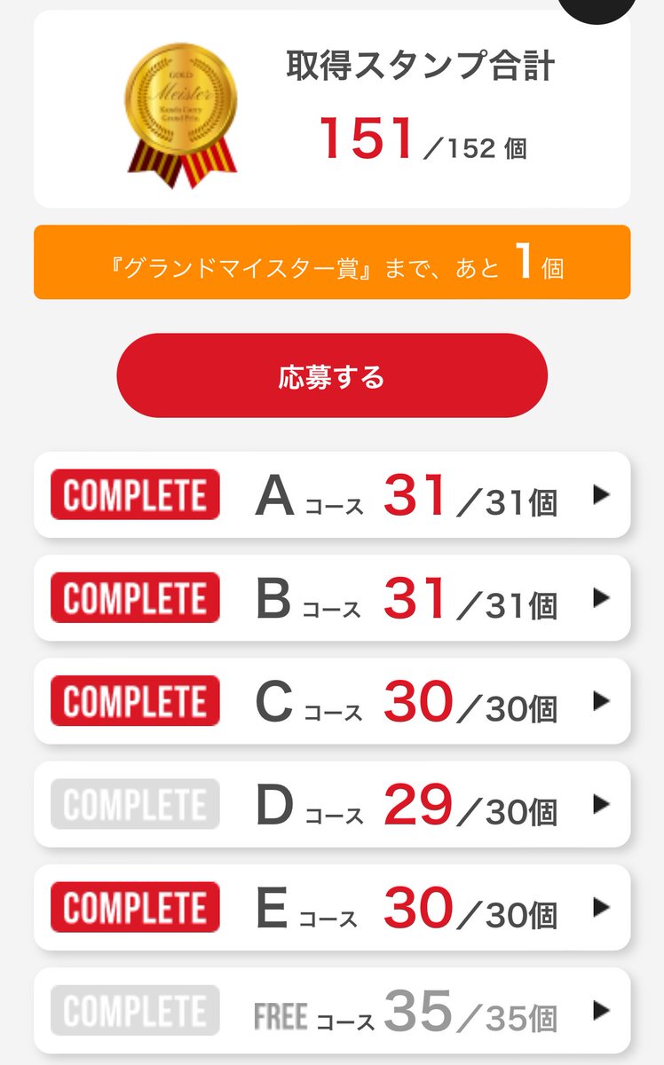 Kabe_Curry's tweet photo. 先ほどの #Eblack さんで
ゴールド・マイスターに‼️
残るは
ラスト1皿🍛
そう、あのお店です‼️
(2023/11/27昼)
#神田カレー街食べ歩きスタンプラリー
#神田カレーグランプリ https://t.co/qv8W9WqaKo