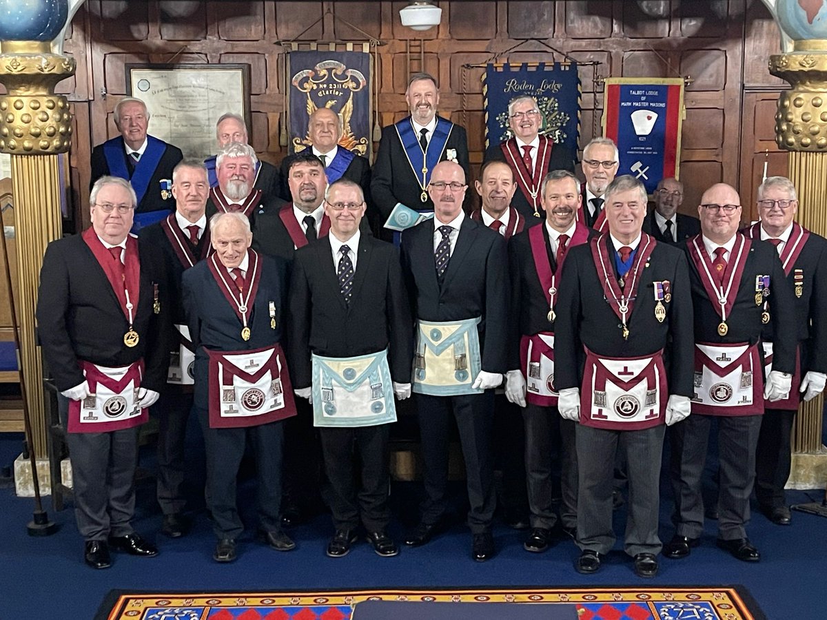 Last week saw the Shropshire Provincial Grand Stewards’ Lodge, No. 9971 assist Roden Lodge, No. 6243 with a double raising of Darren and Gavin. 

As expected, the ceremony was first class. If any lodge wants assistance from the Stewards Lodge please contact the secretary Martin