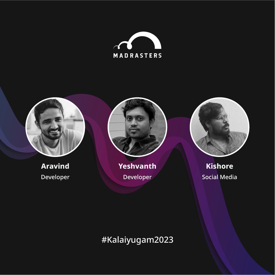 madrasters's tweet photo. Appreciation post for our Kalaiyugam team 2023!
#madrasters #kalaiyugam2023 #design #appreciationpost
#Kalaiyugam #Thamizh #DesignFest #Design #Designers #Art #Typography https://t.co/Y8Y9PhvyfX