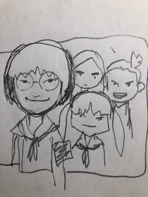 はっ!わたしは何を描いているんだ? 