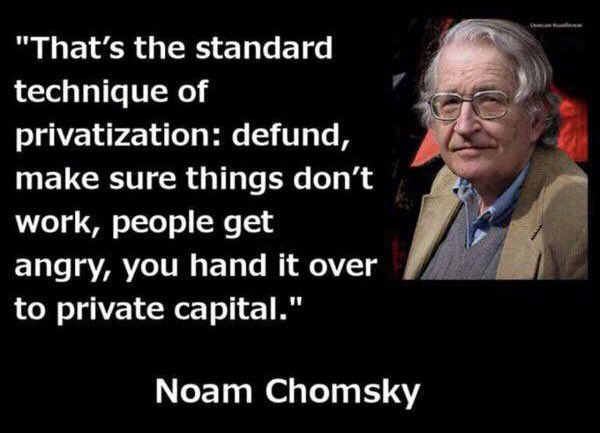Doesn't take a genius guess the Tory plan. Starve the NHS of money until it collapses and say "Hey, look everyone, the NHS isn't working. We need to get rid of it."

Can’t tell you effect this has on my NHS nurse wife &amp; her colleagues, struggling to keep things going for patients