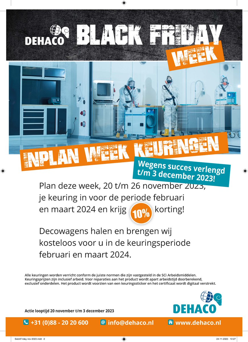 𝗡𝗼𝗴 𝗲𝗲𝗻 𝘄𝗲𝗲𝗸 𝗱𝗲 𝗸𝗮𝗻𝘀! ⏳

Profiteer jij nog van onze speciale aanbieding? Er zijn nog een paar plekjes beschikbaar... 👀