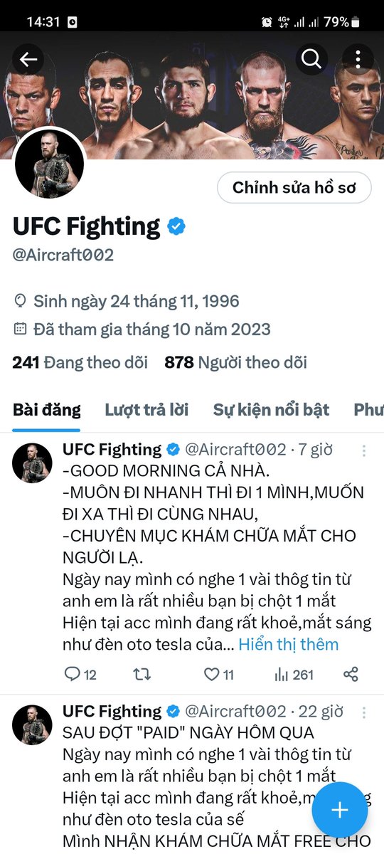 -Online gần 1 tháng mà tương tác lẹt tẹt thế này có phải là quá kém phải không ạ.
 -Cảm ơn các anh chị đã yêu quý em giúp đỡ em trong thời gian qua. 
 -Cho dù tick xanh hay trắng mình fl hết ạ ( ai fl mình mình chưa fl lại cmt ở duoi nha do nhiều lúc nó bị ẩn