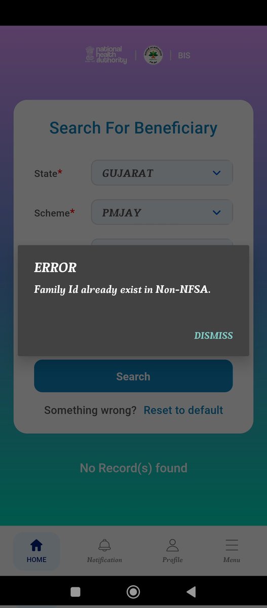 RushalHalpati's tweet photo. @AyushmanNHA error for Gujarat last 5 day how to download my ayushman card https://t.co/sPQ4eG6rZ2