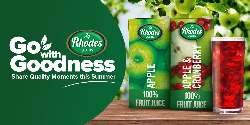 Treat yourself this summer and share a quality moment with Rhodes Quality 100% fruit juice and those you love. Snap a pic and post it with #RhodesQualityMoment and tag Rhodes Quality and @KFMza to win R5000!