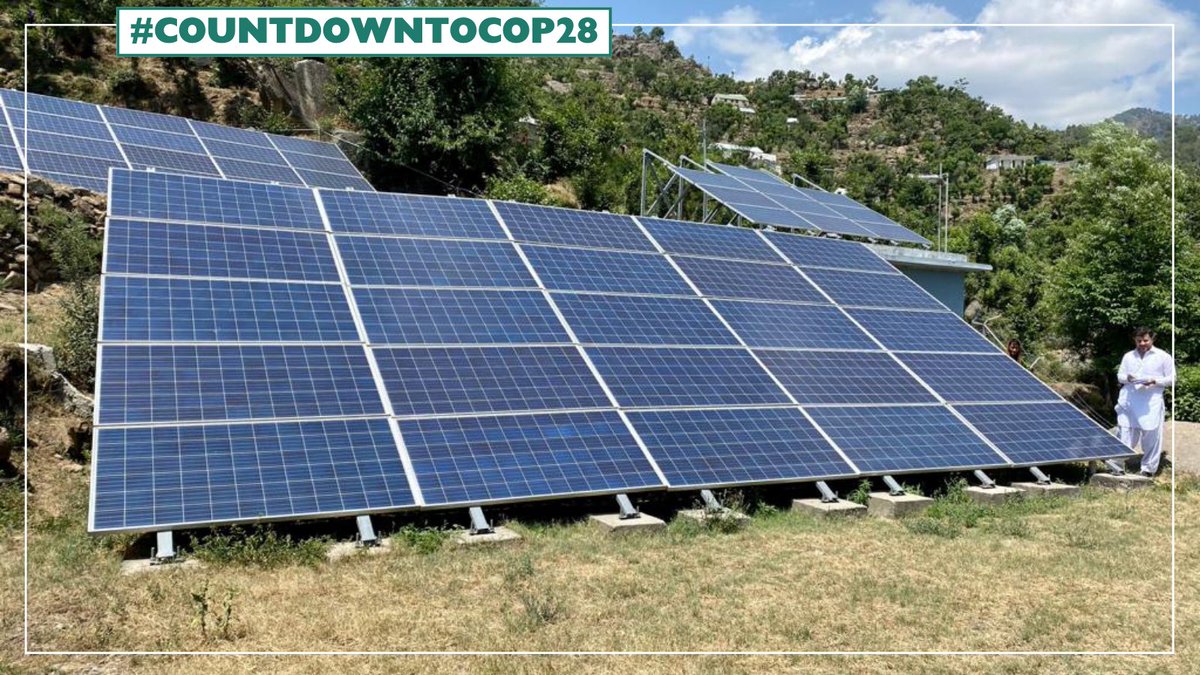 KfW_Islamabad's tweet photo. 3 days till #COP28! In over 60 years of DEPK Cooperation, @BMZ_Bund financed the installation of over 12,000 MW of green energy, reaching over 24 million people. Let’s see what we can achieve in the next 60 years to come!
#CountdowntoCOP28 #GermanyinPakistan @GIZPakistan https://t.co/vFcJK0ZMxb
