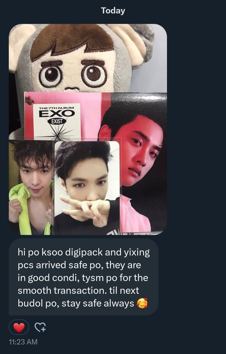 eahopmyeon's tweet photo. 🫶🫶🫶🫶
#eXOLDbySummer https://t.co/vUyxUN7QLd