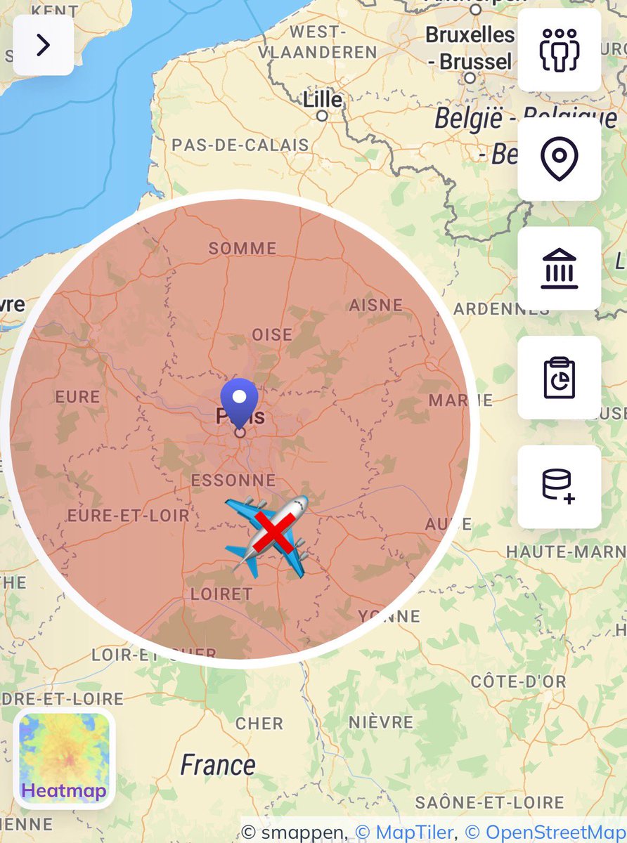 ❗️Les aéroports de <a href="/ParisAeroport/">Paris Aéroport</a> à l’arrêt pendant la cérémonie d’ouverture des #JO2024 

🔸Dans le cadre de la fermeture de l’espace aérien, dans un rayon de 150 km autour de Paris, décidé par la <a href="/DGAC/">Direction générale de l'aviation civile 🇫🇷🇪🇺</a> 
🔸Applicable le vendredi 26 juillet, de 19 heures à minuit
🔸Concernera