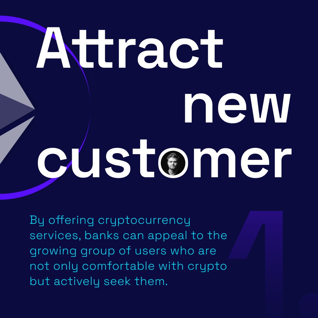 LevainTech's tweet image. Leading banks like @Citi and @Barclays as well as neobanks such as @Revolut have all ventured into the realm of #cryptocurrencies and #digitalassets.

Here's why:
✅ Attract new customers
✅ Diversify product offerings
✅ Differentiate against competitors

levain.tech/blog/banks-and…