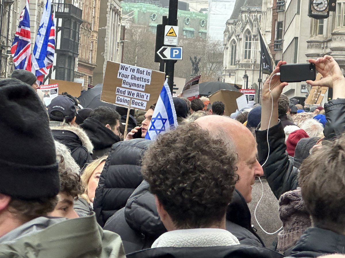 Rise against antisemitism yesterdays March 100000 stood with us a peaceful march #proudtobejewish #standwithisrael #Antisemitism #standwithus #BringThemHomeNow
