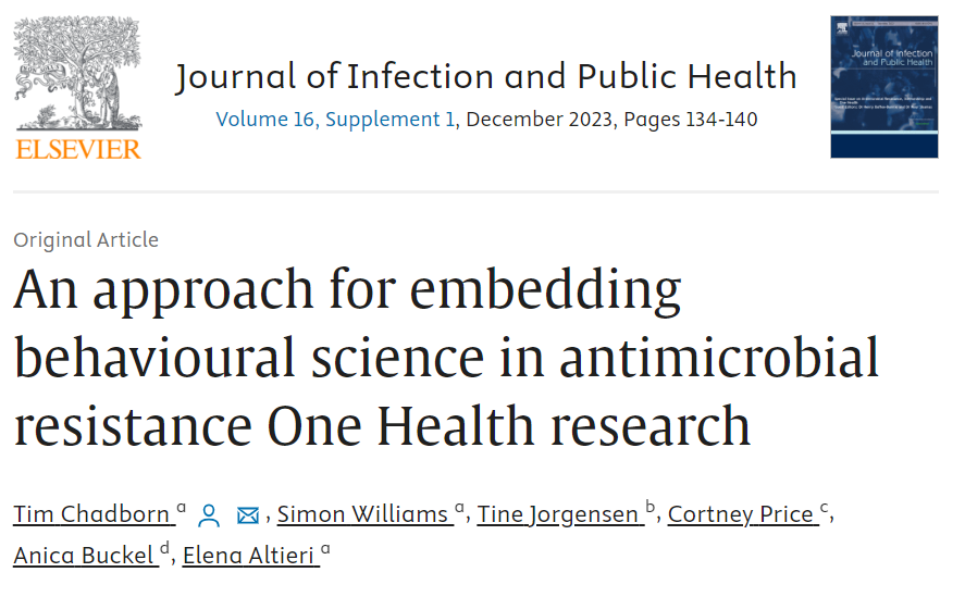 📚 Today's #MondayRead emphasizes human behavior's pivotal role in mitigating #AMR. The article calls for a multisectoral #OneHealth agenda and attention to behavior change research for effective and cost-efficient interventions ➡️ doi.org/10.1016/j.jiph…
