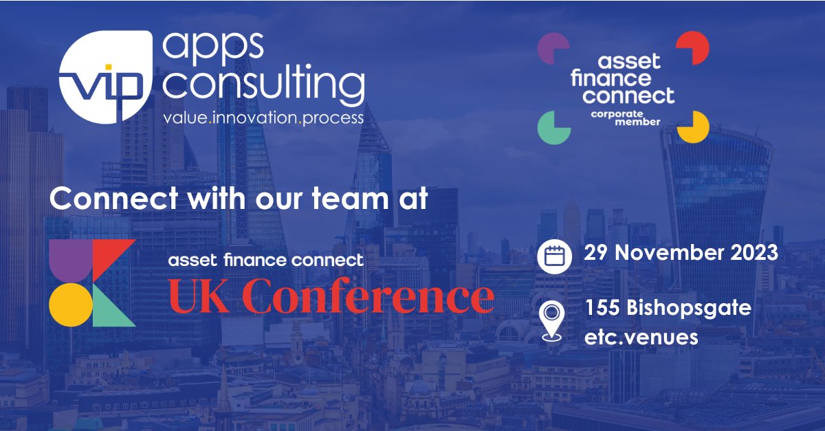 We are proud new corporate members of Asset Finance Connect! We look forward to meeting you at the Asset Finance Connect UK Conference this week. Don't miss the opportunity to connect with our team on-site to discuss how we can support your technology innovation projects.