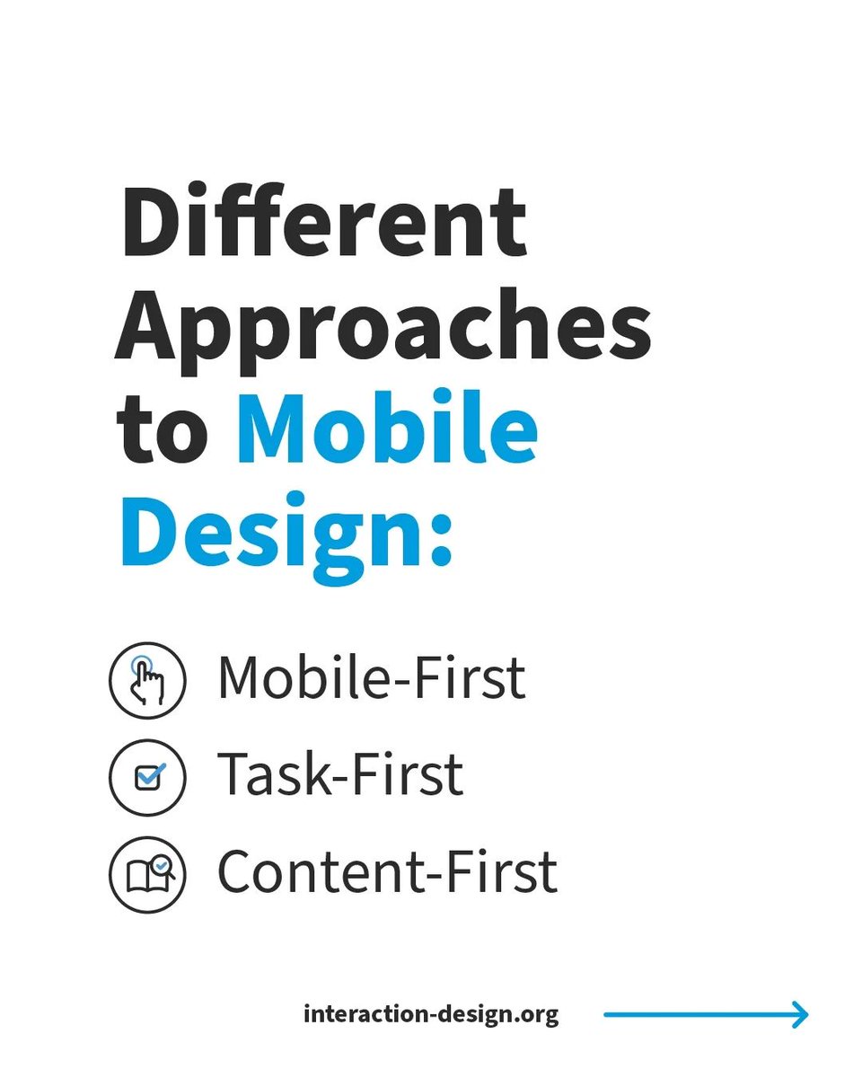 ixdf_org's tweet photo. Take the opportunity to learn more and sign up for our brand new "Mobile UX Strategy: How to Build Successful Products" course today! ✍️📚
Claim 25% off + 5 FREE master classes by signing up today. https://t.co/rEuaBdPbcy
#MobileUX #DesignApproach #UserExperience #MobileFirst https://t.co/IpbGajYfna
