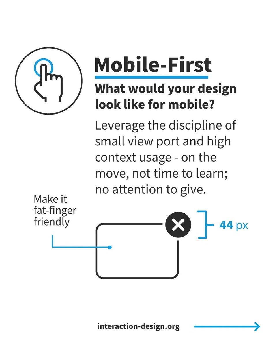 ixdf_org's tweet photo. Take the opportunity to learn more and sign up for our brand new "Mobile UX Strategy: How to Build Successful Products" course today! ✍️📚
Claim 25% off + 5 FREE master classes by signing up today. https://t.co/rEuaBdPbcy
#MobileUX #DesignApproach #UserExperience #MobileFirst https://t.co/IpbGajYfna