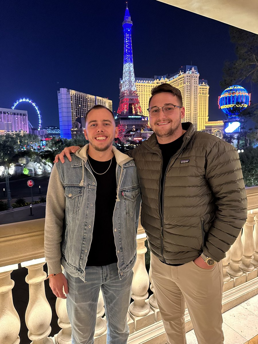TobernyMason's tweet photo. Year 3 with @ryanjonesirl representing @serverlessguru at @AWSreInvent !!
2021, 2022 and 2023 🍻🫡 https://t.co/cs6xLAxNSO