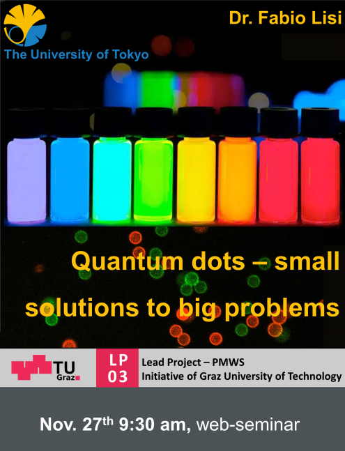 FalcaroG's tweet photo. Dr. Lisi ( @lj_fabio ) from The University of Tokyo will give a seminar on #QuantumDots.  Looking forward to attending the presentation!😀 https://t.co/MZGN0BBJ7B