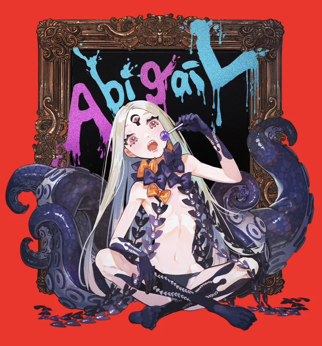 コミケでこちらのアビーちゃんをアクスタにして持って行く予定!