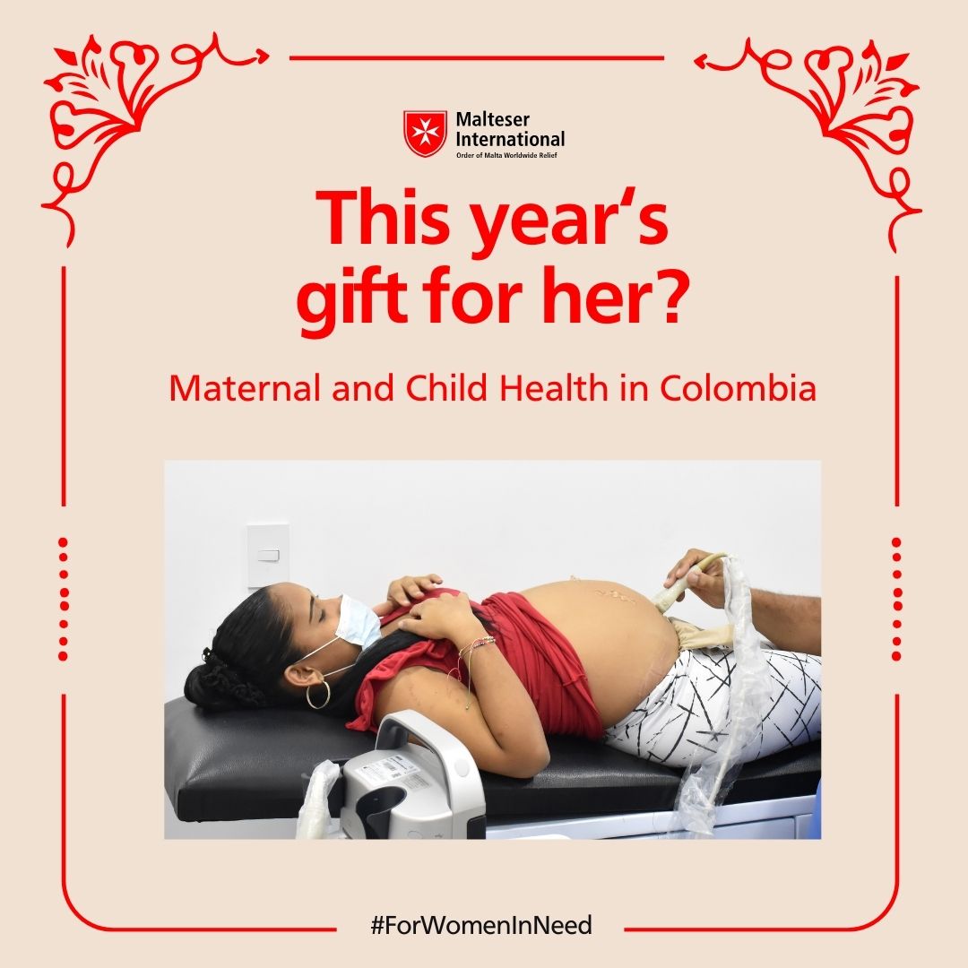 MalteserInt's tweet photo. To ensure the well-being of mothers and children in #Colombia, we boost the access to pre- and postnatal care and nutritional support. Support us and donate now #ForWomenInNeed: https://t.co/bRSrHRSM6B ❤️ @MalteserAmerica https://t.co/iEbTXwZYAm