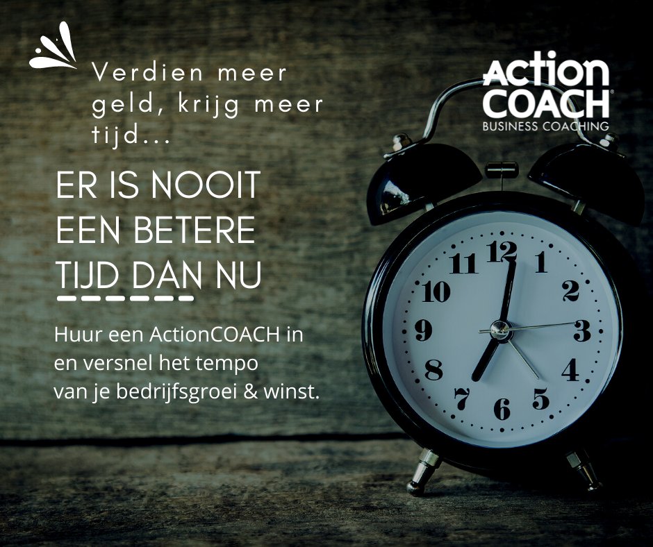 ActionCOACHNL's tweet photo. Gun jij jezelf een coach? Neem vrijblijvend contact op met onze coaches!

#actioncoach #ondernemen #businesscoach #systemen #groei #winst #mkb #kmo https://t.co/gXJo3J428g