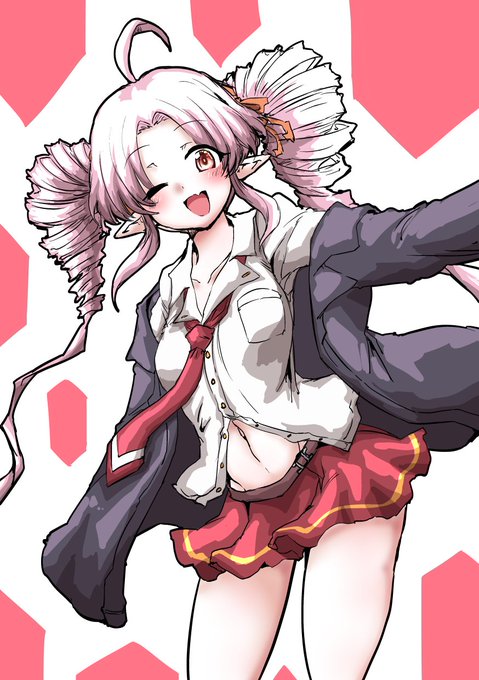 今日の日課はへそ出し制服ついなちゃんです