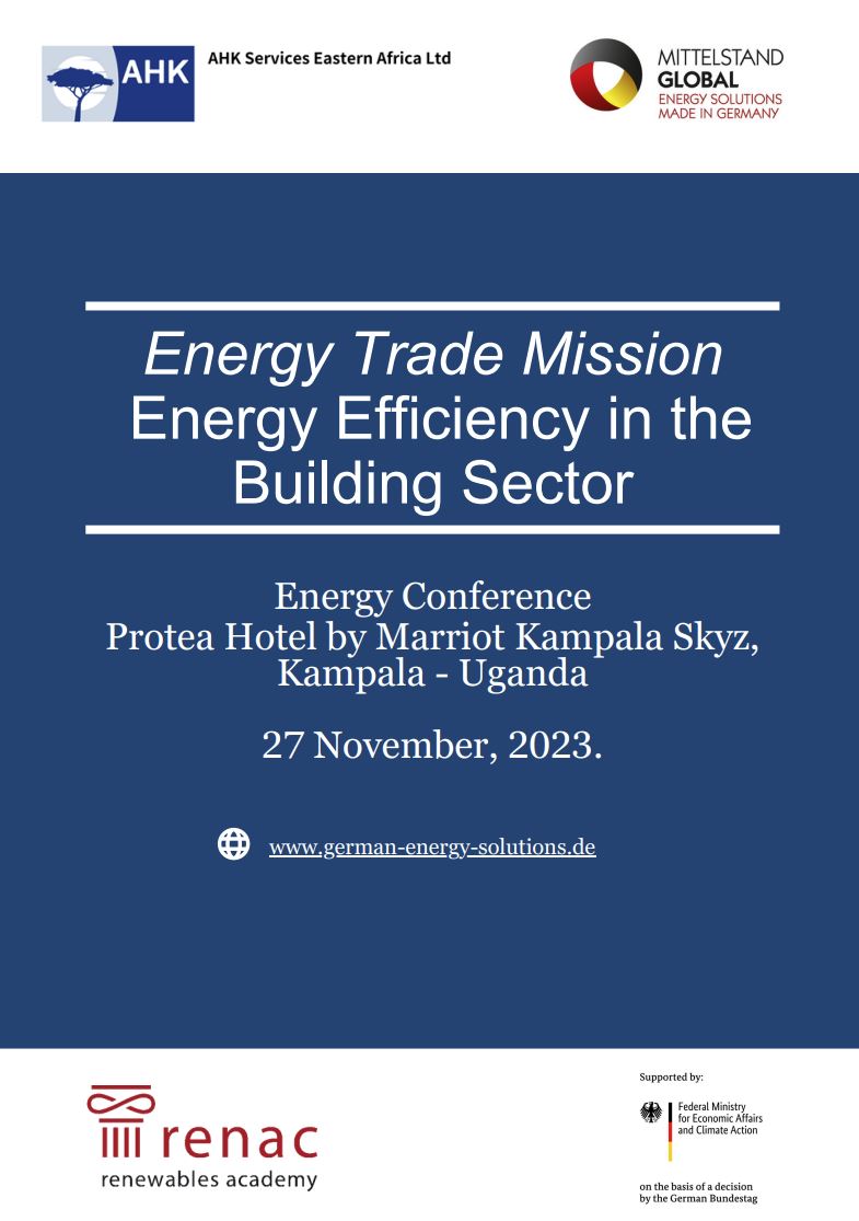 1/2 #HappeningNow <a href="/GGGI_Rwanda/">GGGI Rwanda</a> is participating in the Hybrid Conference Energy Efficiency ,hosted by The Delegation of German Industry &amp; Commerce for Eastern Africa, through its service entity, AHK Services Eastern Africa Ltd. in cooperation with Renewables Academy (RENAC) AG.