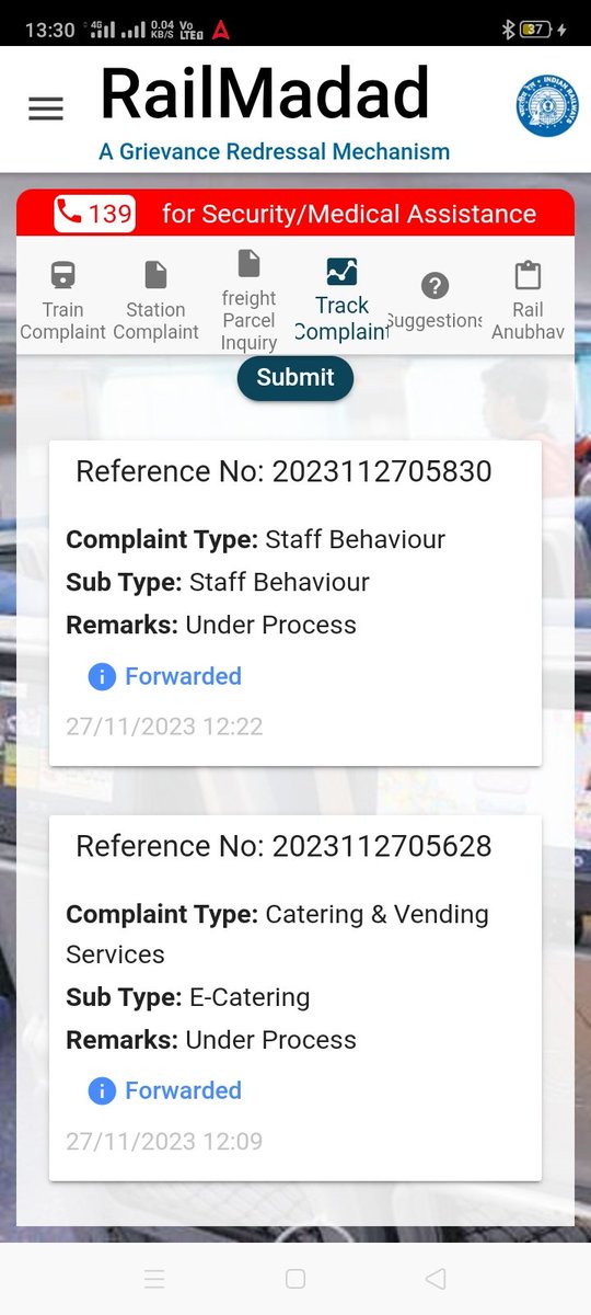 josh540f's tweet photo. @RailwaySeva  overcharging is being done in food in train no.12478.PNR.2627351364 boarded on 26 nov 23.currently onboard .Crossed ahmedabad. Food  not served when complaint. https://t.co/JqrOZDjJ6U