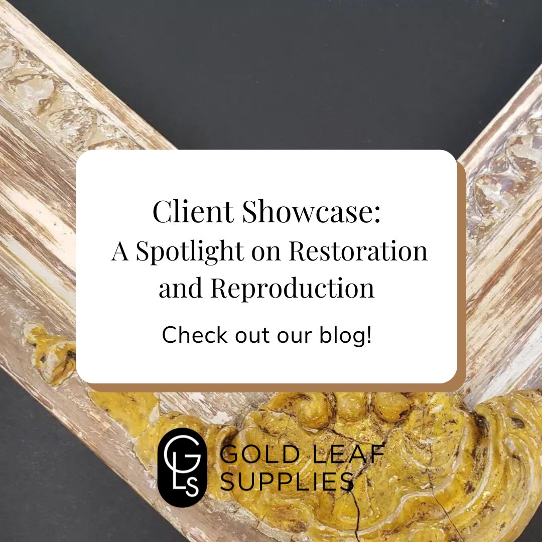 ✨ Client showcase alert! ✨ Enter the captivating world of Ruth Tappin, a valued client and friend. Her mastery of gilding and restoration is truly exceptional. Get ready to be inspired! ⬇️ t.ly/kIEMe