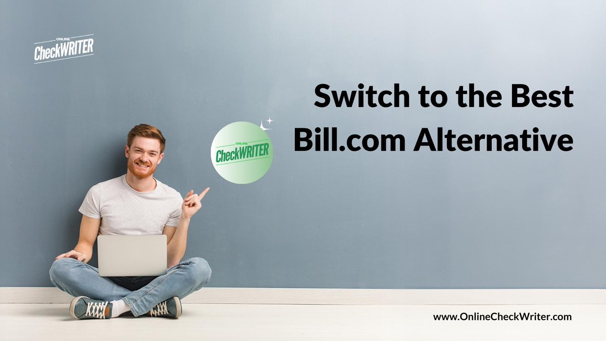 webcheckwriter's tweet photo. https://t.co/1XO2g8zWmb is the best Bill com alternative and offers various payment methods like checks, eCheck, ACH, wire transfers, credit card payments, international payments, and more.

Learn more: https://t.co/16JHMZteJ0

#BillcomAlternative #Billcom https://t.co/Ib4fvPqxnS