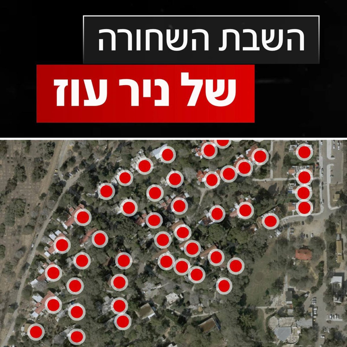 השבת השחורה של ניר עוז: 1 מכל 4 תושבים נחטף או נרצח - נקודות בתצלום האוויר של הקיבוץ מספרות מה קרה בכל בית | פרויקט מיוחד
 
bit.ly/3sH3Lly | @istrabalagina 

צילום: GIsrael, אופק צילומי אוויר